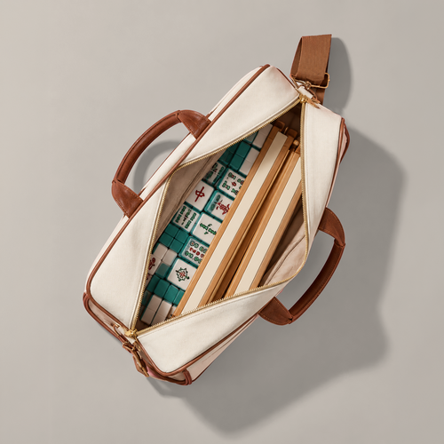 Mahjong Carrying Case With Tile Pouch